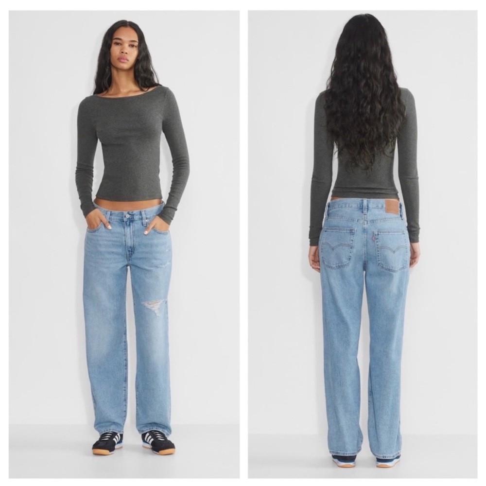 Levi’s Baggy Dad Jeans 26 | Light Wash Wide Leg Relaxed Straight Denim Like New